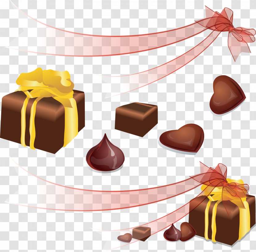 Chocolate Gift - Valentines Day Transparent PNG