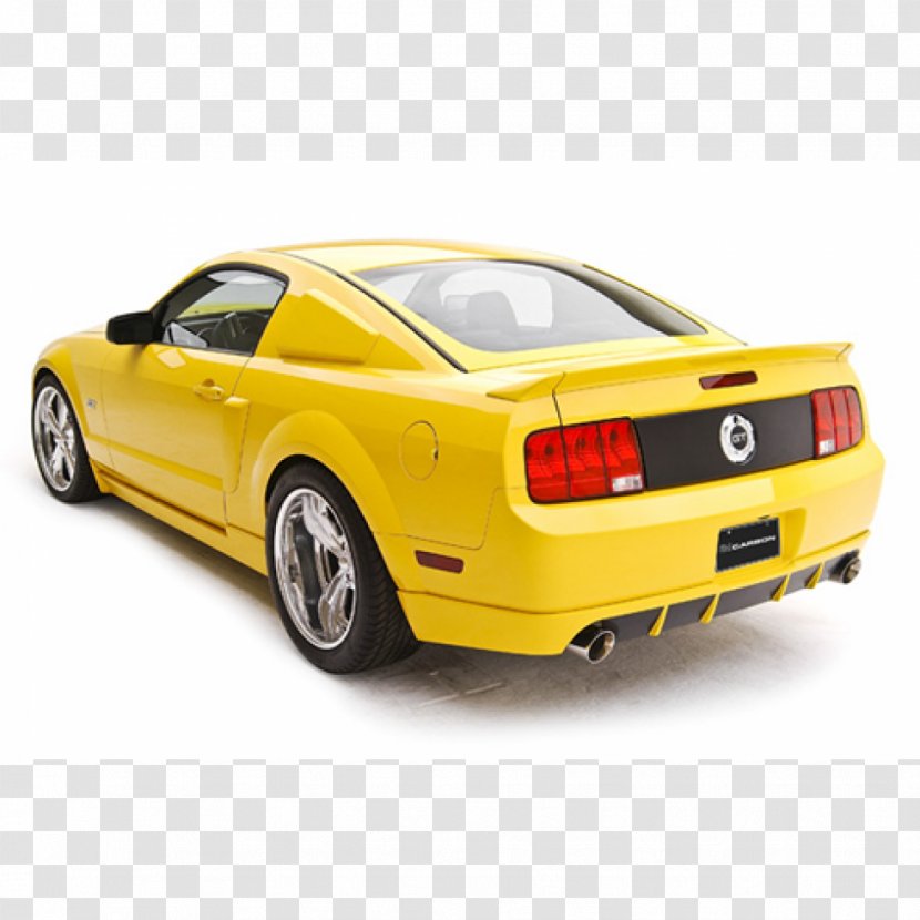 Ford Mustang Sports Car Motor Vehicle Spoilers Model - Automotive Exterior Transparent PNG