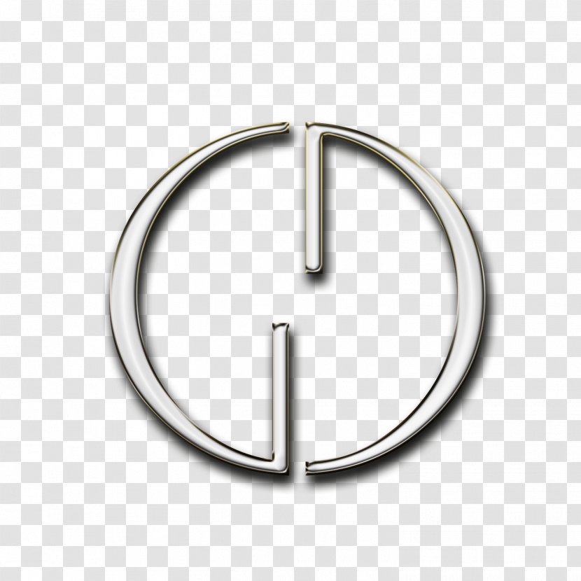 Silver Circle Angle Body Jewellery - Jewelry Transparent PNG