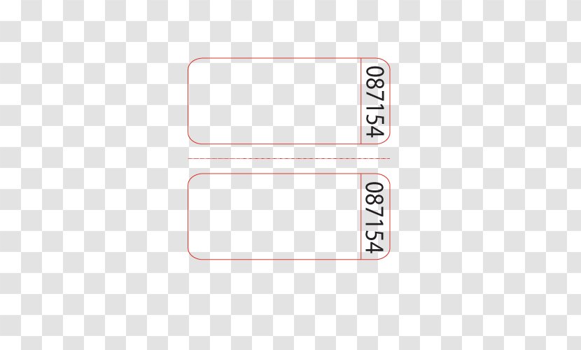 Rectangle Brand Area - Personalized Roll Transparent PNG