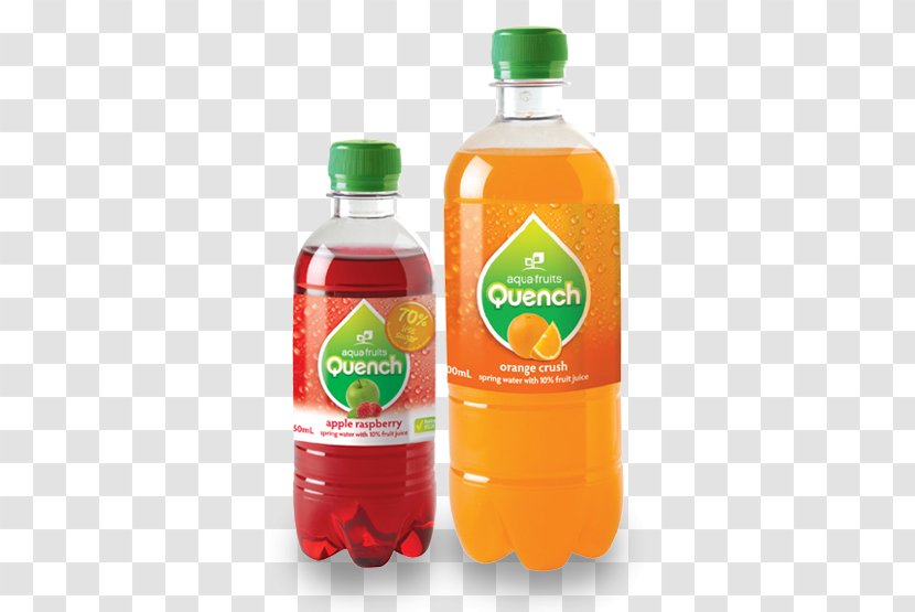 Juice Fizzy Drinks Orange Drink Carbonated Water - Quench Transparent PNG