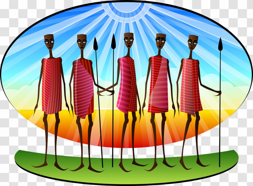 Africa Tribe Clip Art Transparent PNG