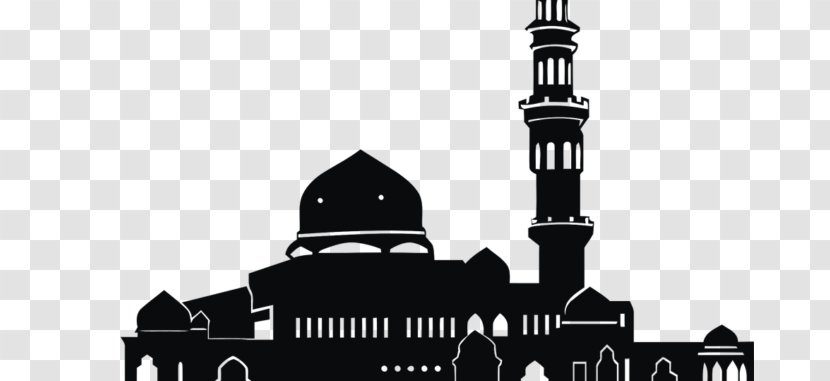 Vector Graphics Mosque Clip Art Image - Islamic Architecture - White Transparent PNG