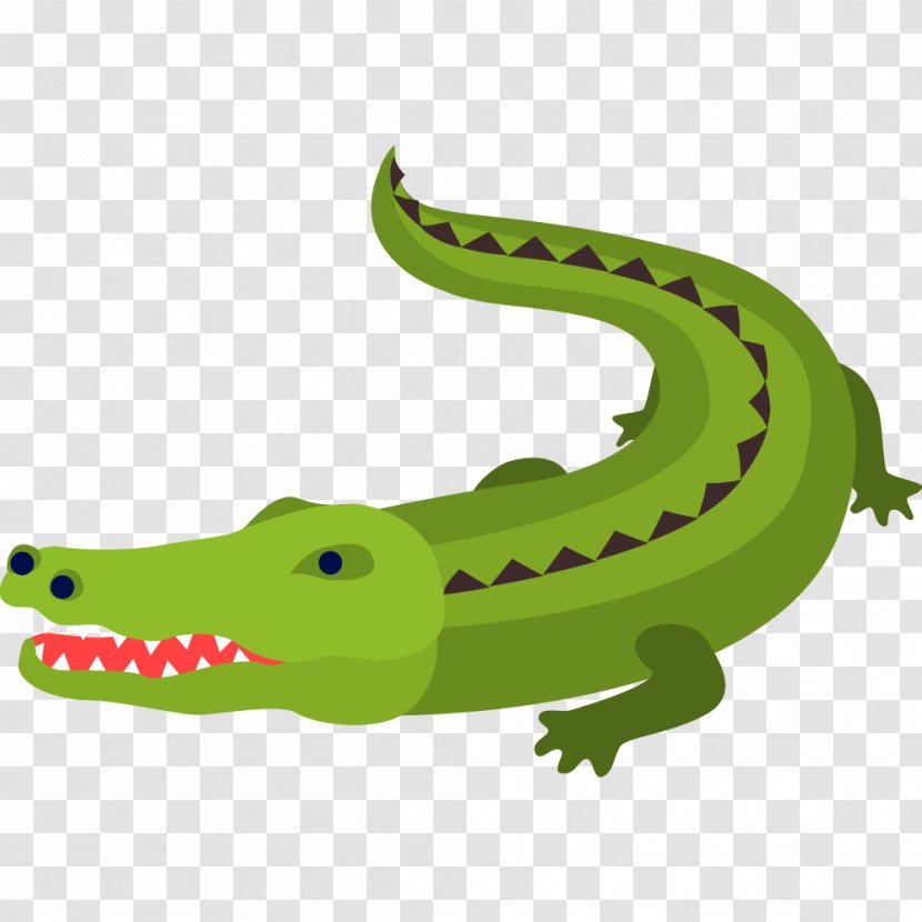Crocodile Alligator Cartoon - Green Transparent PNG