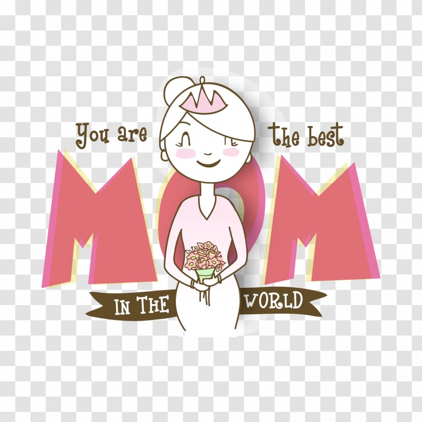 Mother's Day Gift Wish Woman - Illustration - Vector Transparent PNG