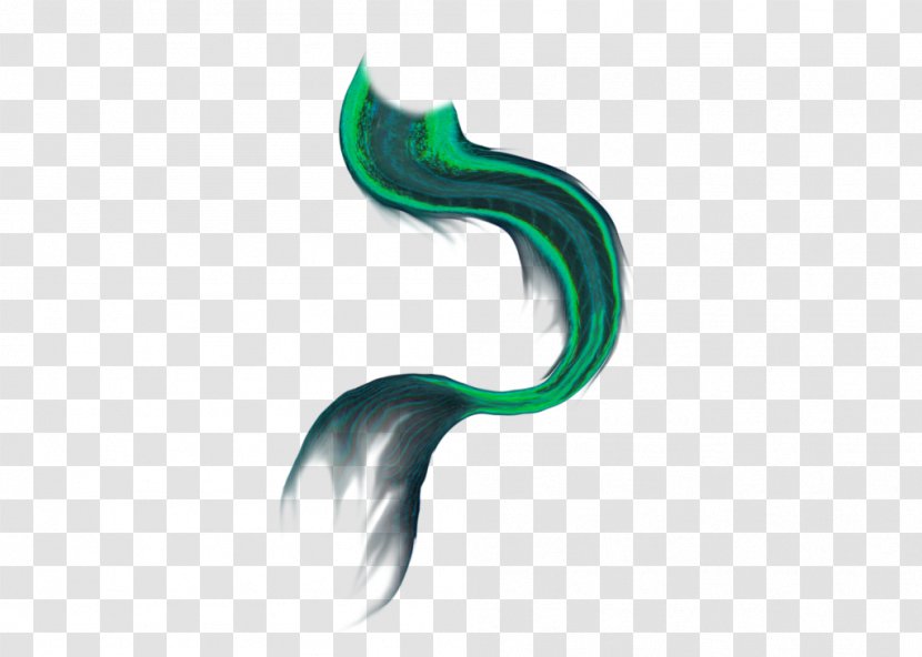 Mermaid Siren Green - Aquatic Creature Transparent PNG