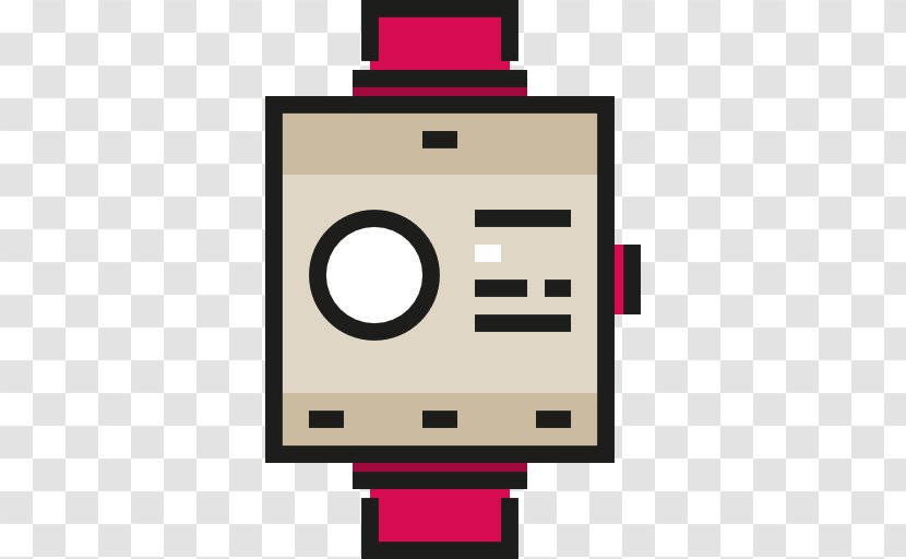 Smartwatch - Magenta - Watch Transparent PNG