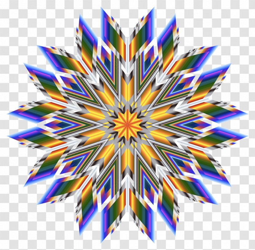 Mandala Clip Art - Symmetry - Snowflake Transparent PNG