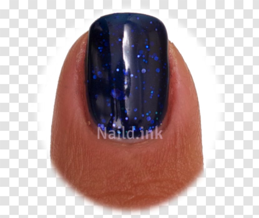 Nail Polish Cobalt Blue Transparent PNG