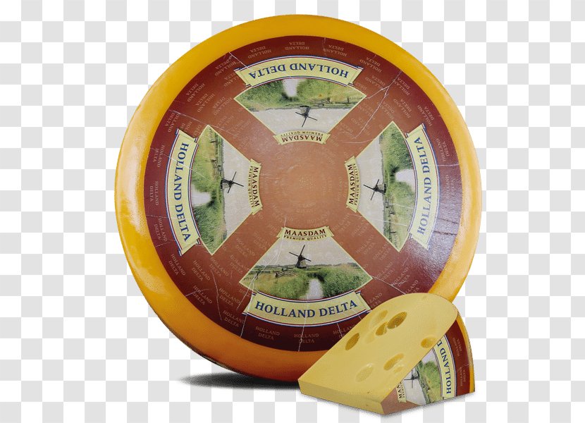 Gouda Cheese Van Der Heiden Kaas B.V. Maasdam - Lactose Intolerance - Dutch Wheel Transparent PNG