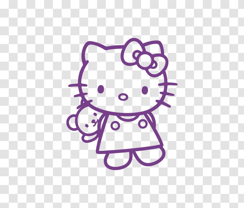 Hello Kitty Valentine's Day Drawing Coloring Book Child Transparent PNG
