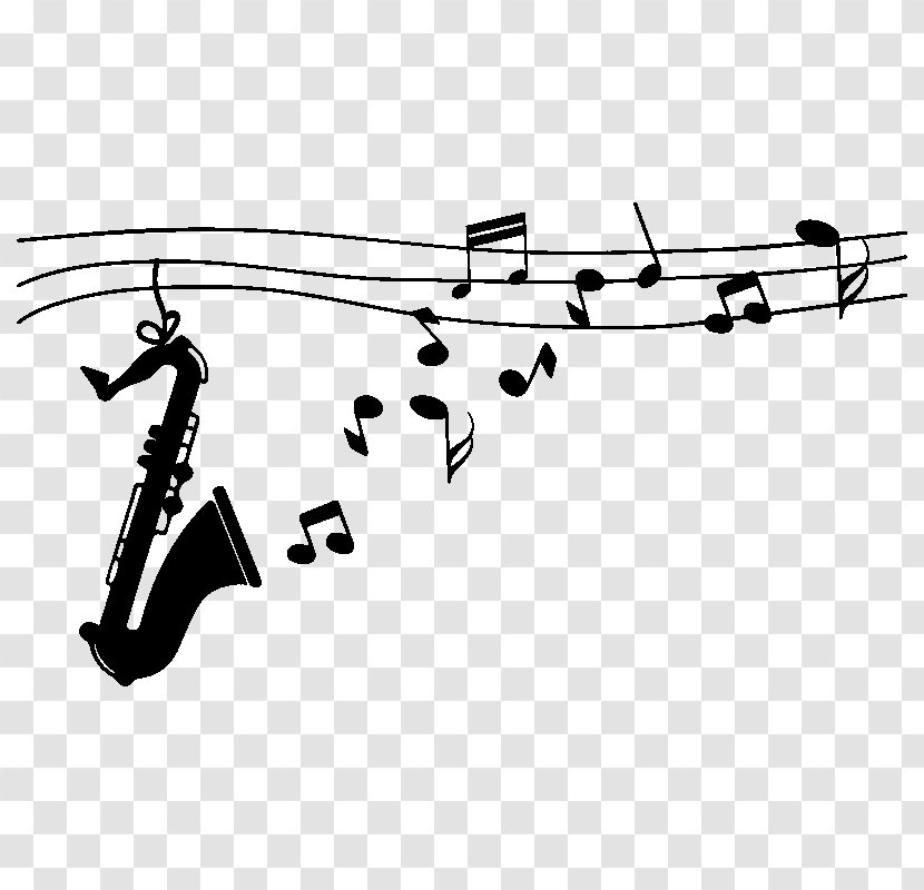 Musical Note Saxophone Instruments - Flower - Animal Transparent PNG
