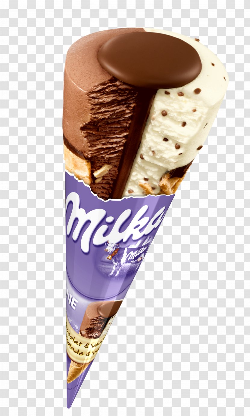 Ice Cream Cones Milka Chocolate Cornetto Transparent PNG