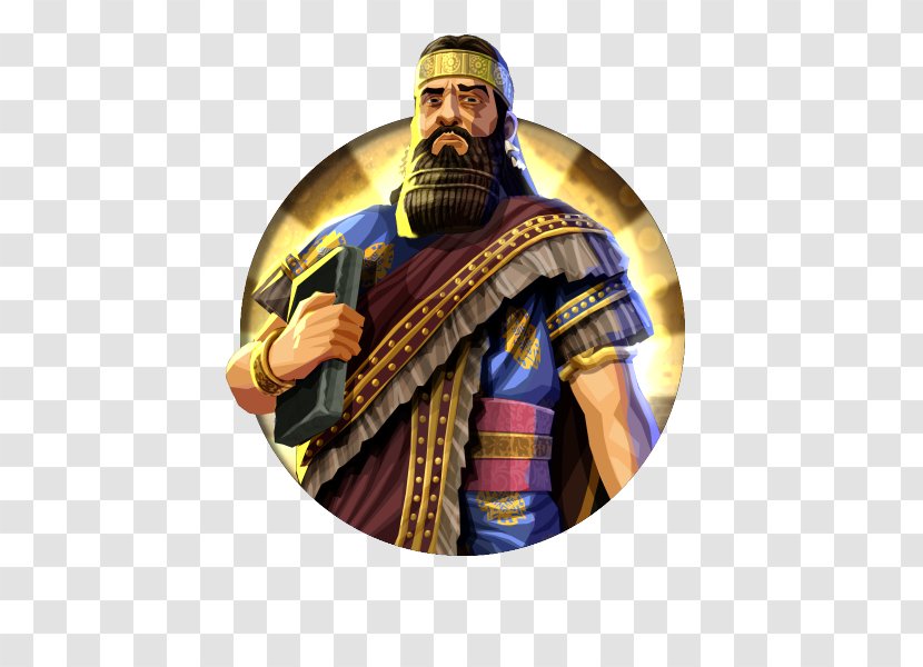Civilization V: Brave New World Gods & Kings Assyria Video Game Expansion Pack - Neobabylonian Empire - Ashurbanipal Transparent PNG