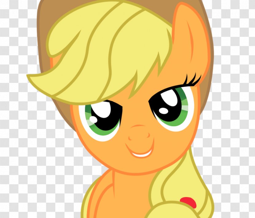 Applejack Pinkie Pie YouTube Pony Rarity - Silhouette - Face Closeup Transparent PNG