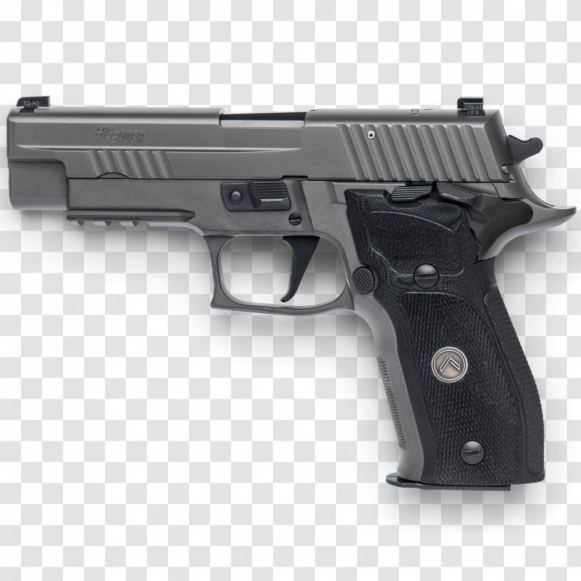 SIG Sauer P227 P220 P226 Firearm - Pistol - Handgun Transparent PNG