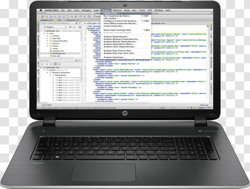 Laptop MacBook Air Hewlett-Packard - Macbook - Cover Report Transparent PNG