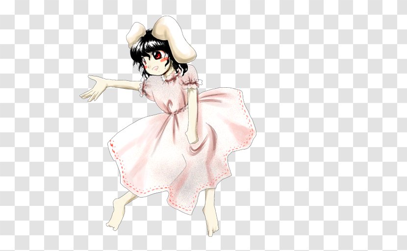 Imperishable Night 東方求聞史紀: Perfect Memento In Strict Sense. Phantasmagoria Of Flower View Legacy Lunatic Kingdom Tewi Inaba - Watercolor Transparent PNG