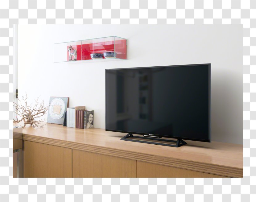 Sony BRAVIA R510C LED-backlit LCD High-definition Television 索尼 - Shelving - Tv Transparent PNG