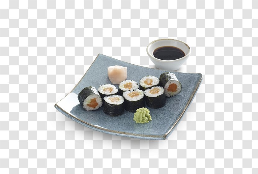 California Roll Sushi Japanese Cuisine Asian Sashimi - Plate - Grilled Salmon Transparent PNG