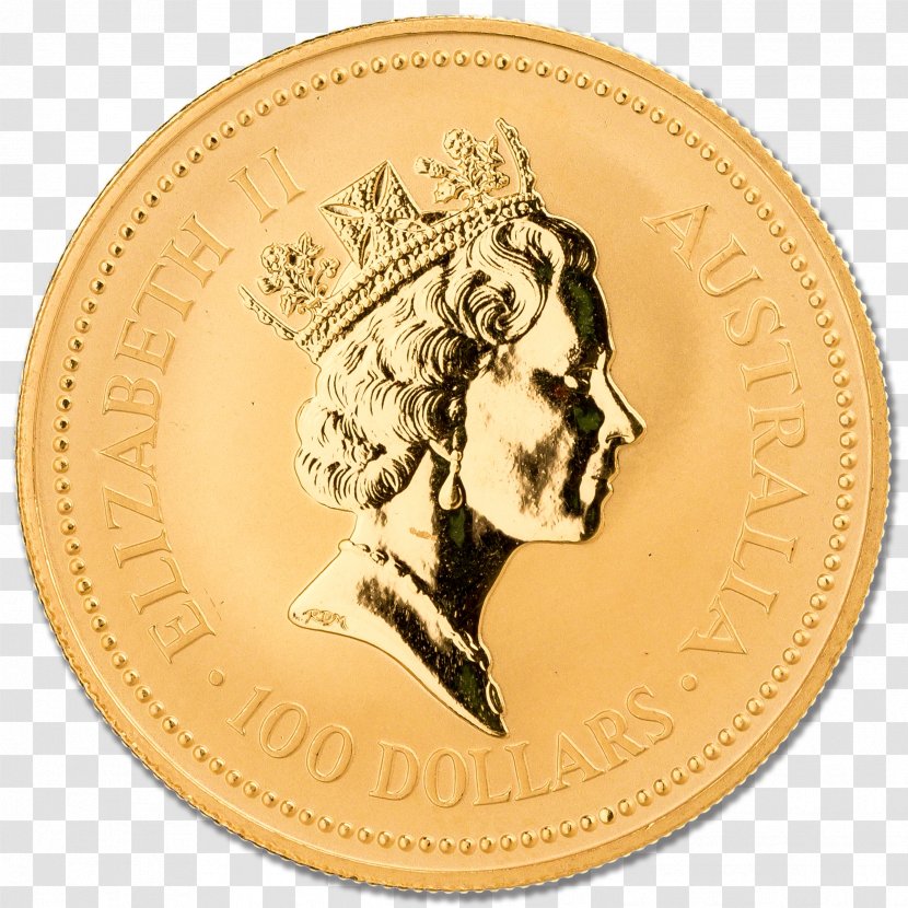 Perth Mint Gold Coin Australian Nugget - Kangaroo Transparent PNG