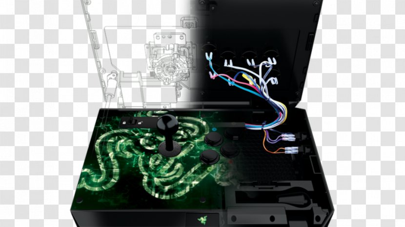 Xbox 360 One Controller Razer Atrox Arcade Stick For Game Controllers Transparent PNG