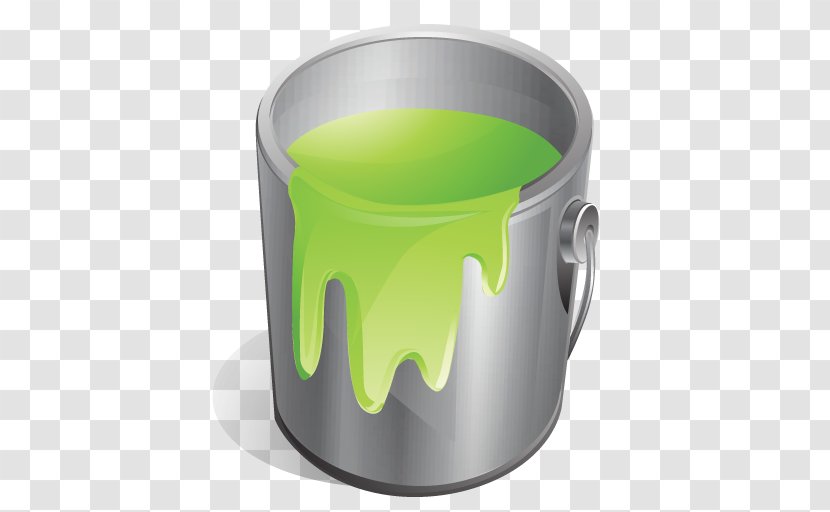 Paint Rollers Coloring Book 2 - Iconfinder - Green, Icon Transparent PNG