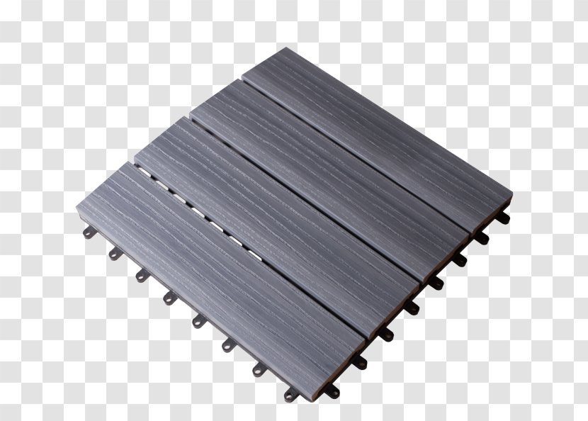 Wood-plastic Composite Tile Deck - Engineered Wood Transparent PNG