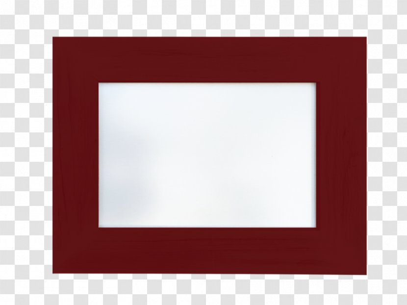 Picture Frames Rectangle - Red - Brown Wooden Frame Transparent PNG