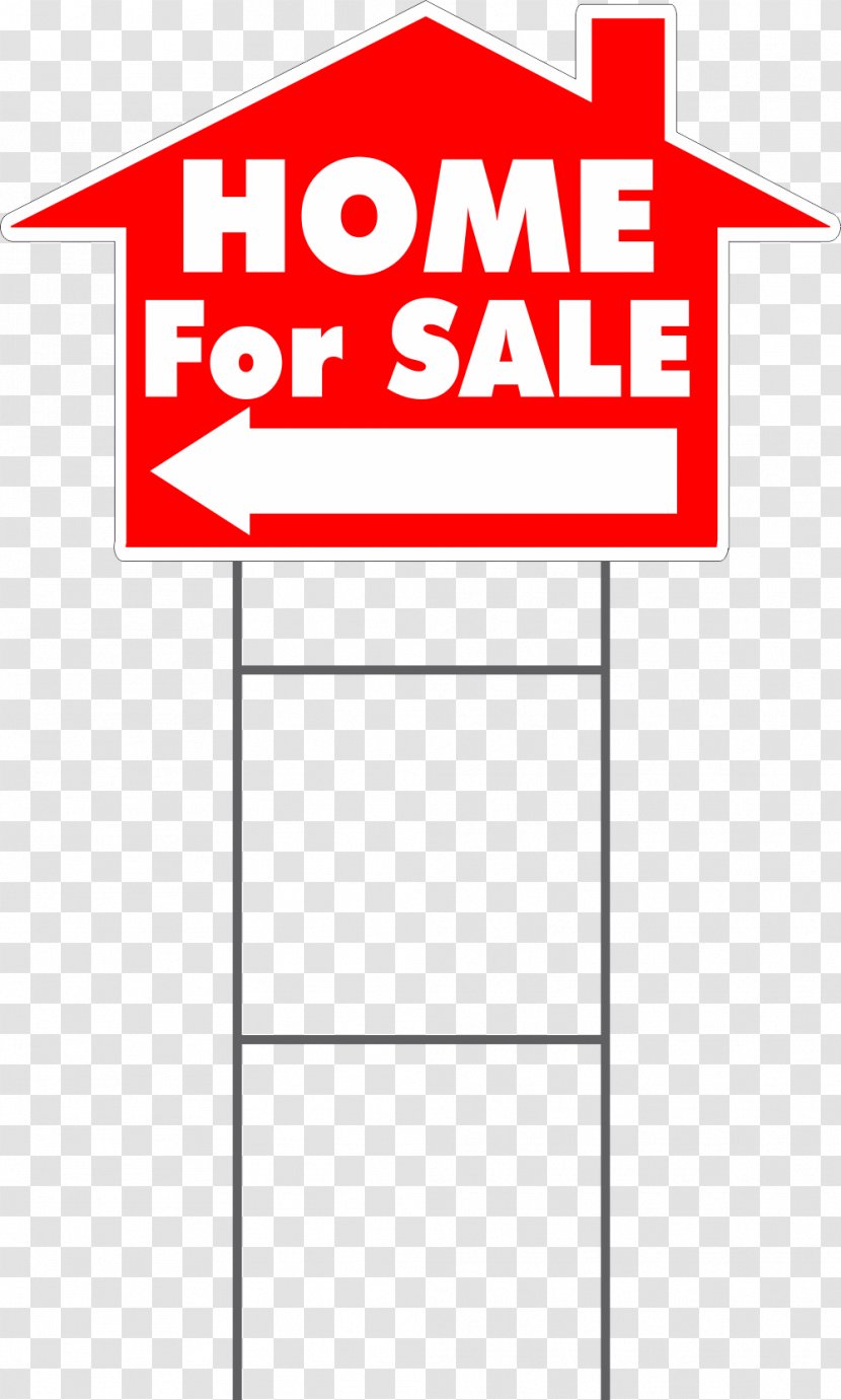 House Real Estate Lawn Sign Property - Yard Transparent PNG