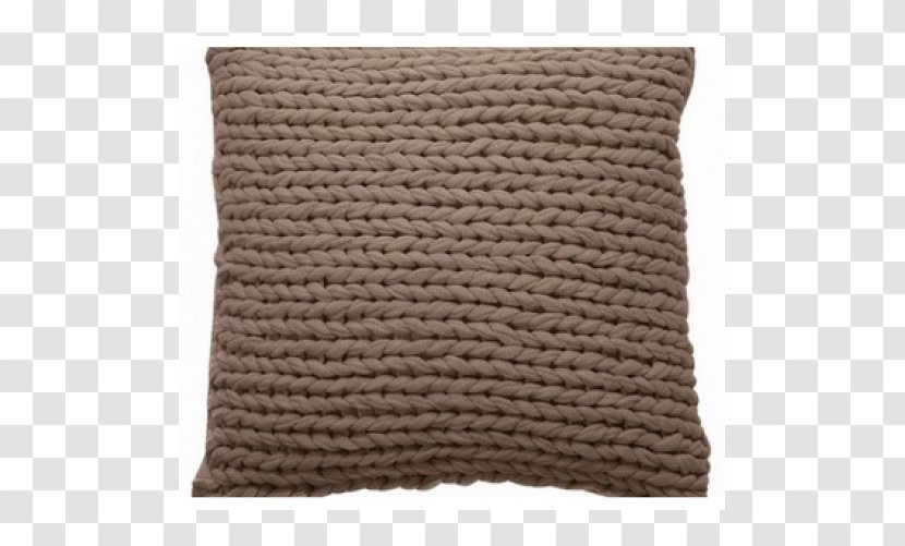 Throw Pillows Cushion Taupe Brown Wool - Pillow - Boho Frame Transparent PNG