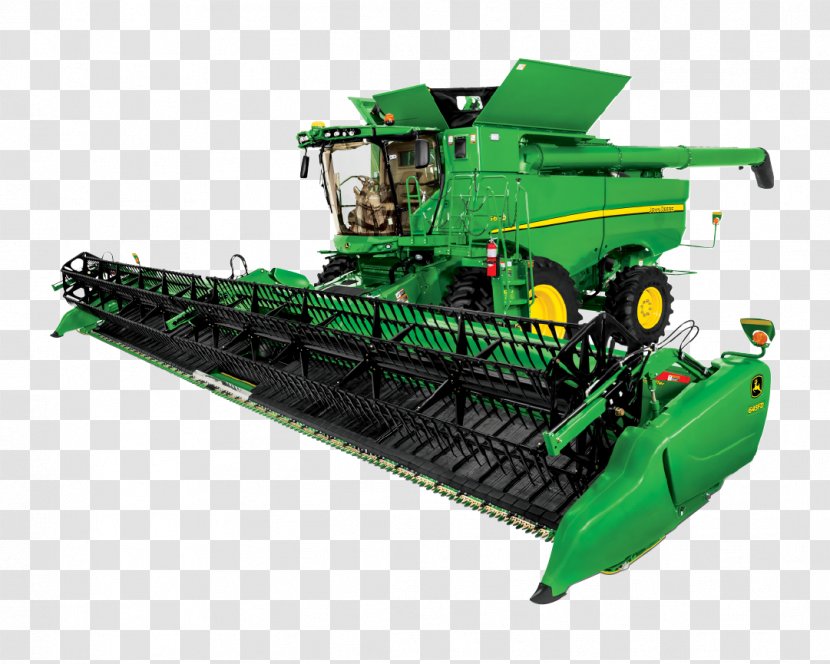 John Deere Agriculture Tractor Combine Harvester Cotton Picker - Valley Plains Equipment - Farming Transparent PNG
