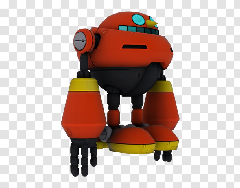Robot - Orange - Toy Transparent PNG