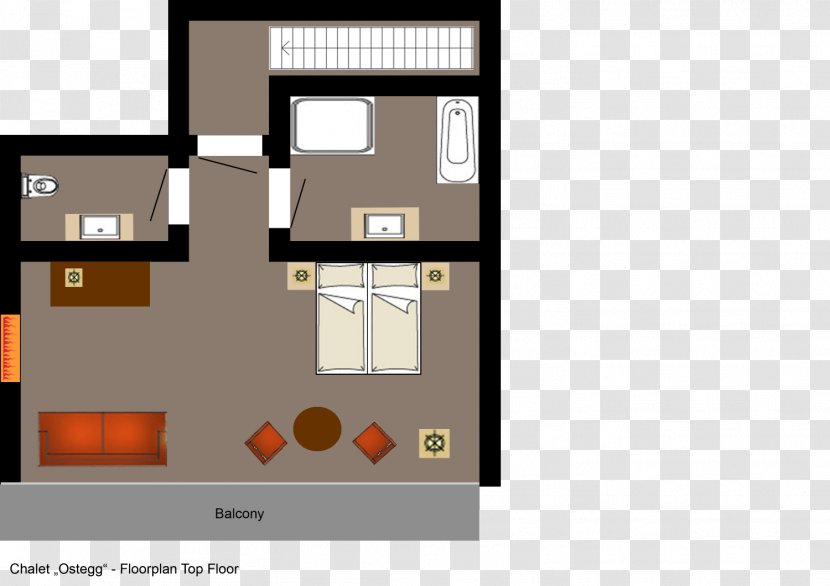 Ostegg Floor Plan Chalet Hotel Suite - Text - Three Rooms And Two Transparent PNG