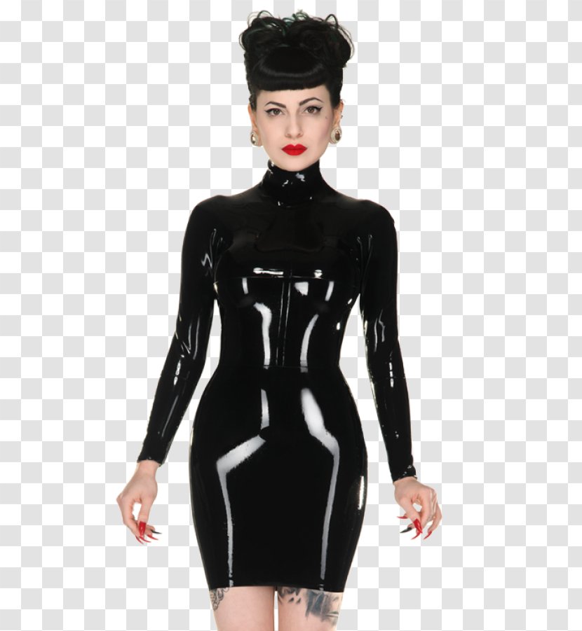 Little Black Dress Fashion LaTeX M - Heart Transparent PNG