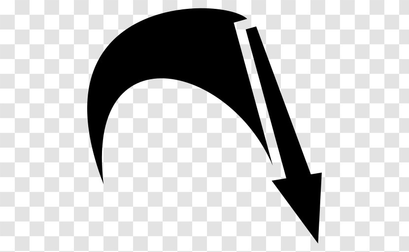 Symbol Emoticon - Black - Spear Transparent PNG