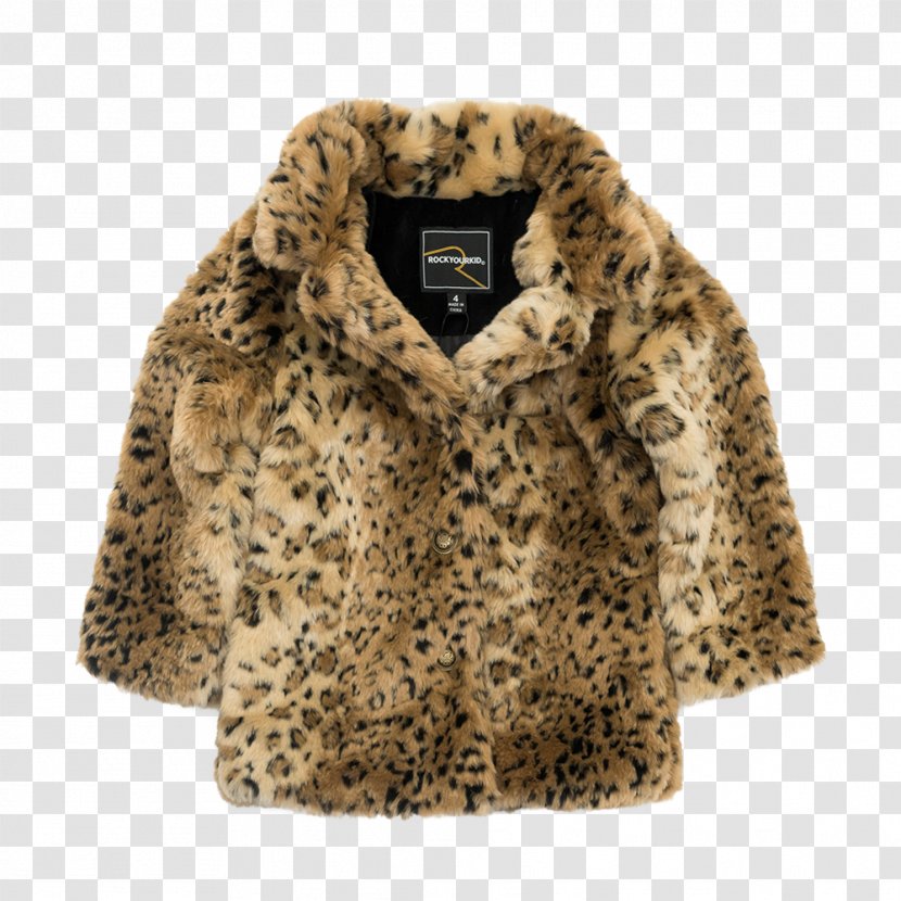 Fur Clothing Jacket Fake Coat - Streetwear Transparent PNG