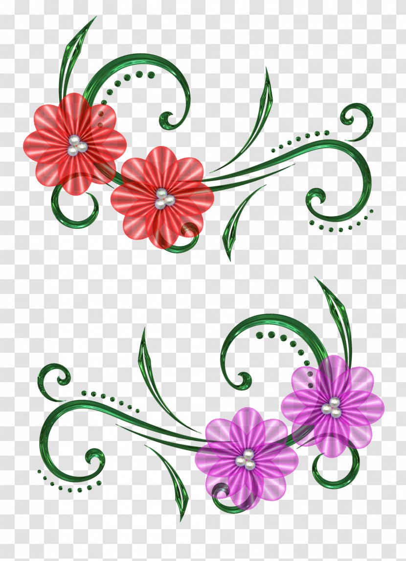 Scrapbooking Flower Embellishment Bead - Pollinator - Vector Transparent PNG