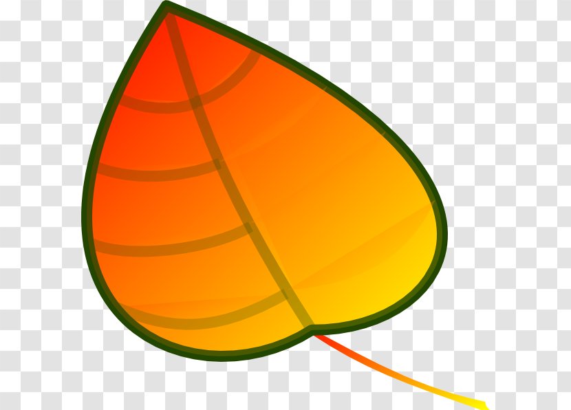 Leaf Line Clip Art - Area Transparent PNG