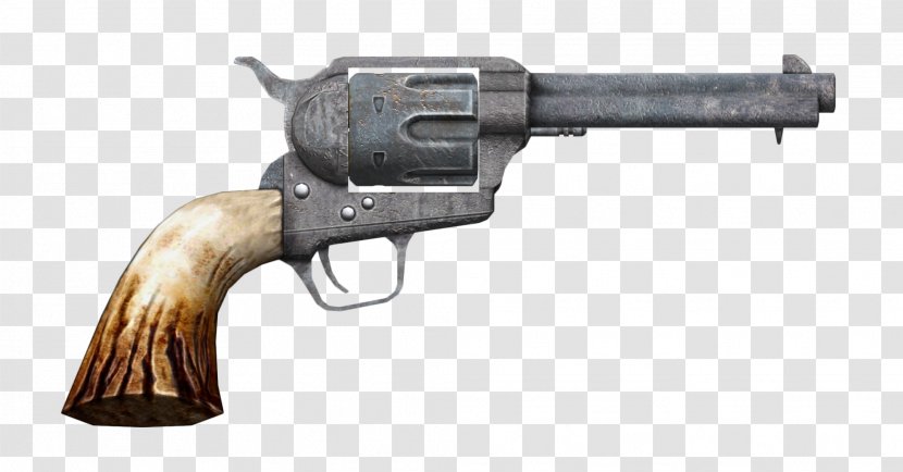 Fallout: New Vegas Revolver .357 Magnum Cartuccia Weapon - Handgun Transparent PNG
