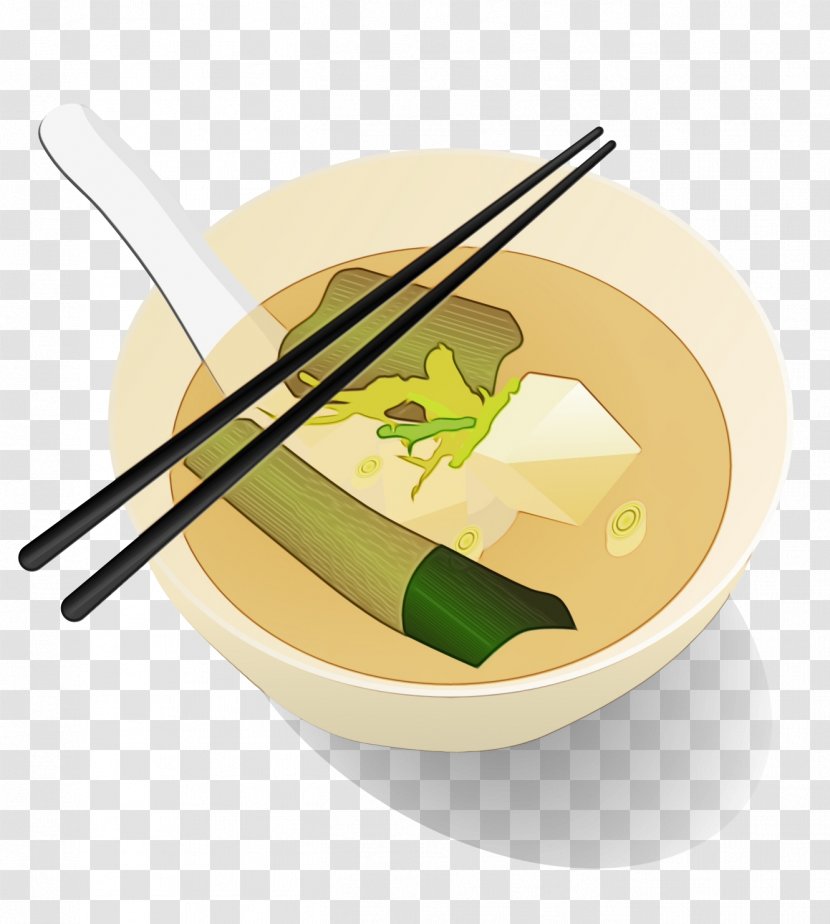 Chopsticks Dish Food Cuisine Soup - Cutlery Miso Transparent PNG