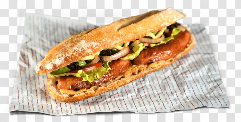Bánh Mì Fast Food Vegetarian Cuisine Bocadillo Breakfast Sandwich - American - CHICKEN Baguette Transparent PNG