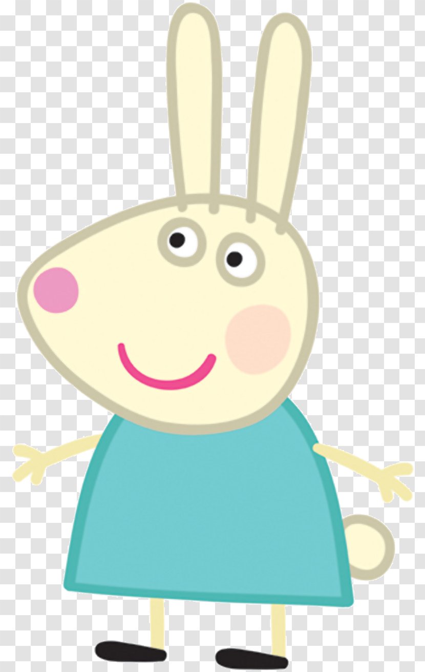 George's Friend; Granddad Dog's Garage; Painting; Rebecca Rabbit; Daddy Pig's Birthday Part 2 Miss Rabbit Domestic Richard - Vertebrate - PEPPA PIG Transparent PNG