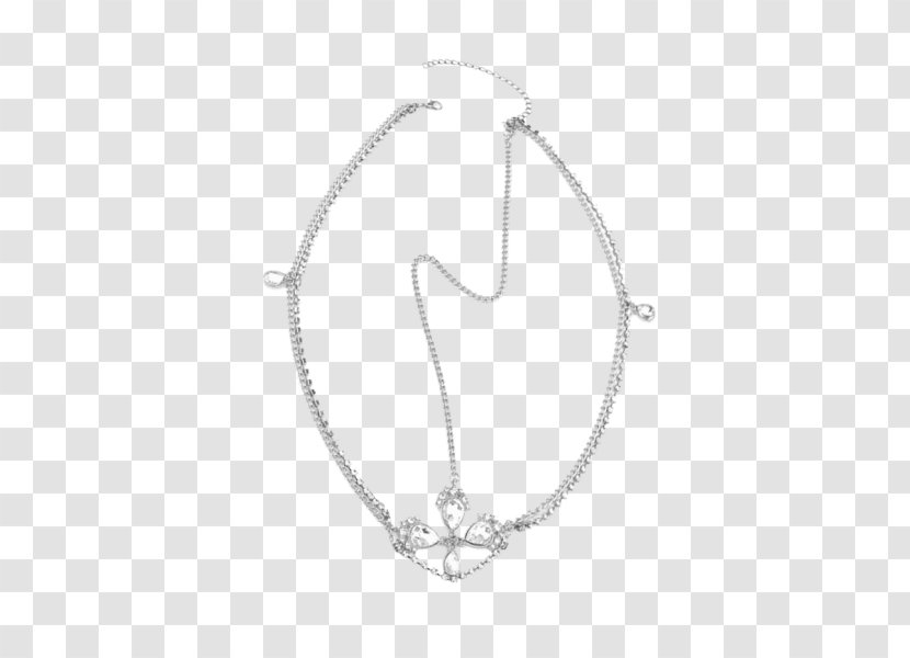 Necklace Earring Charms & Pendants Silver Jewellery - Body Transparent PNG