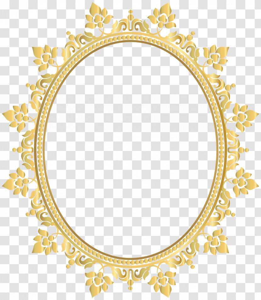 Borders And Frames Picture Oval Clip Art - Rectangle - Frame Cliparts Transparent PNG