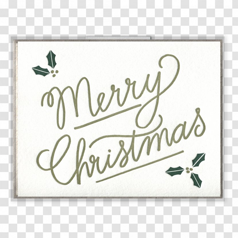 Greeting & Note Cards Paper Christmas Card - Drawing Transparent PNG