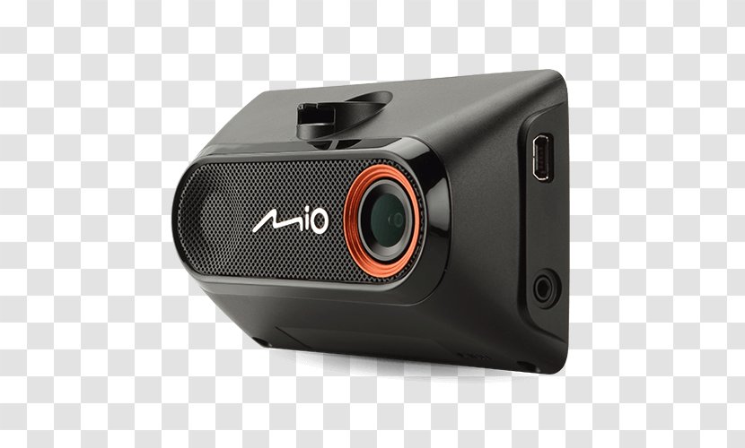 Dashcam GPS Navigation Systems Mio Technology Car Camera - Highdefinition Video Transparent PNG