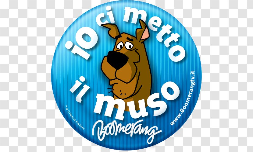Boomerang Scooby-Doo Cartoon Network Italy Logo Transparent PNG