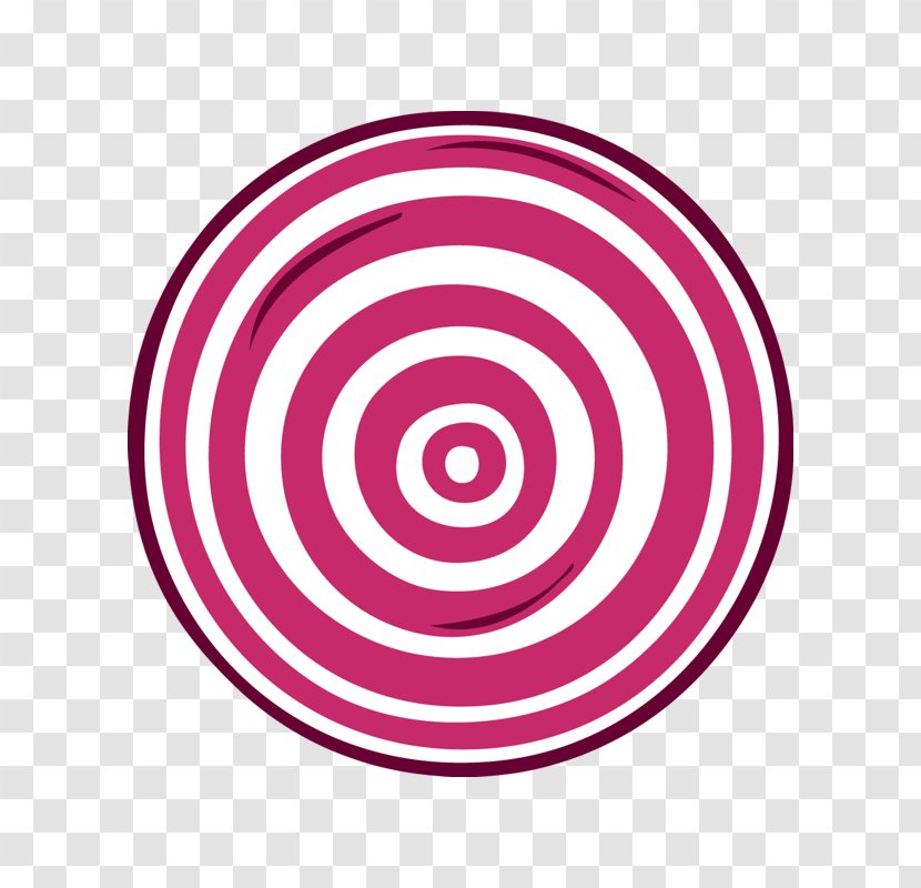 Pink M Circle Spiral RTV Clip Art Transparent PNG
