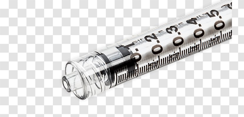 Syringe Luer Taper Hypodermic Needle Becton Dickinson Insulin - Hardware Transparent PNG